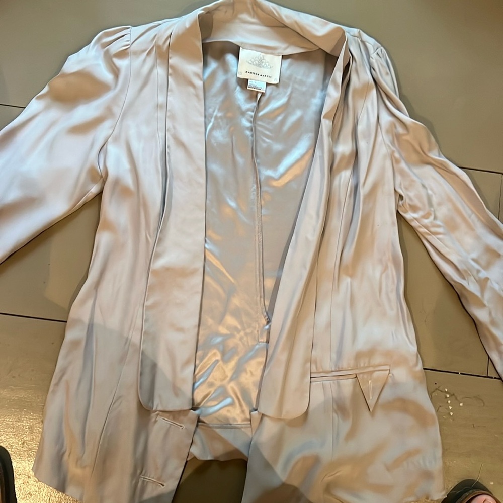 Madison Marcus Silk Blazer